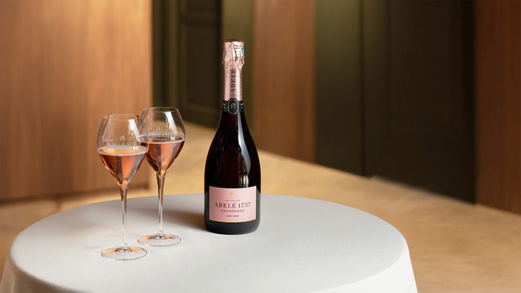 champagne rosé Abelé 1757